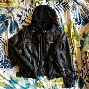 Faux Leather Jacket